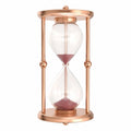 Roségoldene Sanduhr 30 Minuten Dekoration